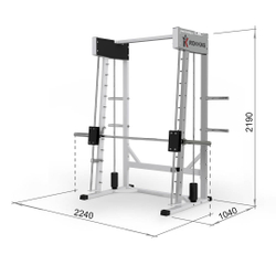 Машина Смитта с противовесом Белый