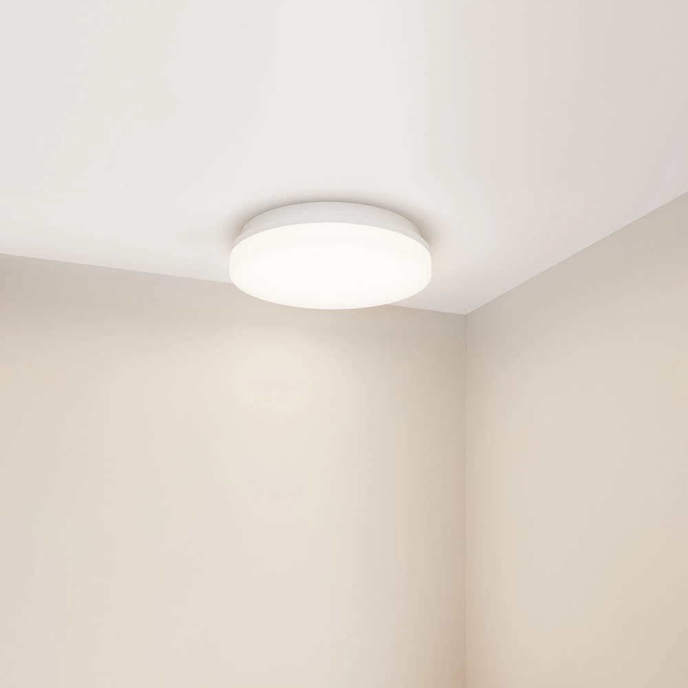 Светильник CL-BOUWER-MOTION-R400-30W Day4000-MIX (WH, 110 deg, 230V) (Arlight, IP54 Пластик, 5 лет) 054762