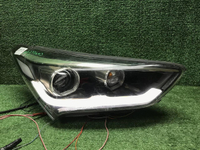 Фара правая Hyundai Grand Santa Fe 3 15-18 ксенон