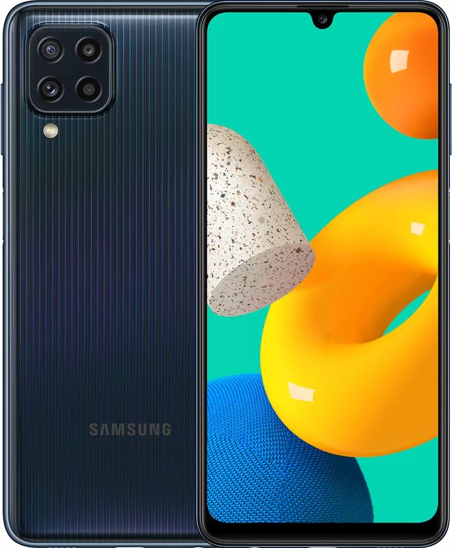 Смартфон Samsung Galaxy M32 6/128GB Black (SM-М325F) Черный Ростест Оф. Гарантия