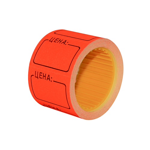 Ценник 25х35 самокл 10х200 шт красн/200