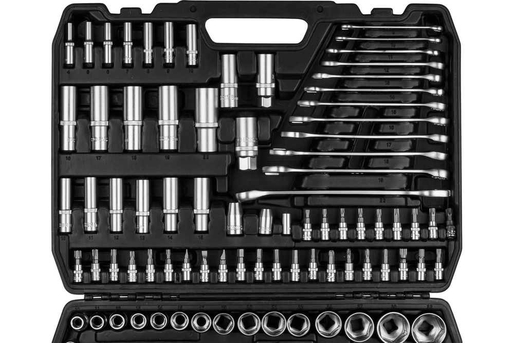 Набор головок и ключей 216пр. 1/4'' , 3/8'' , 1/2'' PRO STARTUL STUTTGART (PRO-216S)