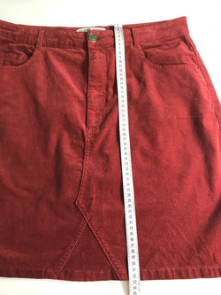 Юбка Gloria Jeans вельветовая, маркировка L, визуально на 48 размер