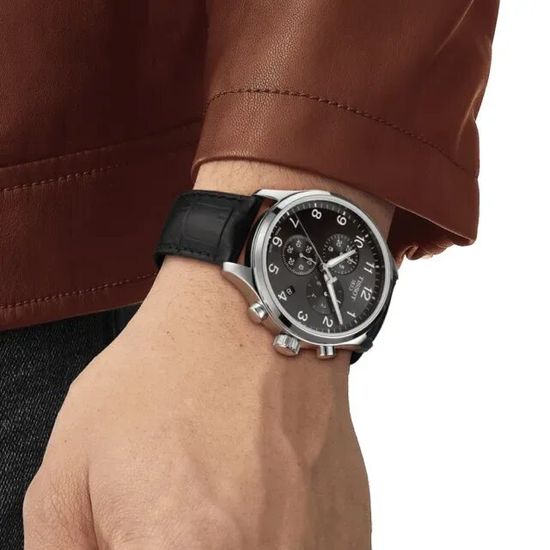 Tissot T116.617.16.057.00 Мужские швейцарские часы  с хронографом на ремешке.