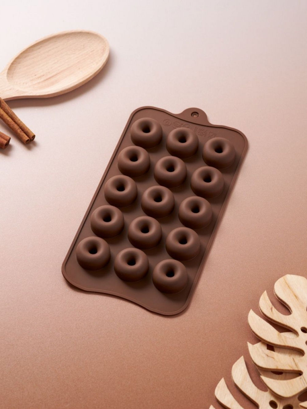 Форма силиконовая "Пончик мини 15в1