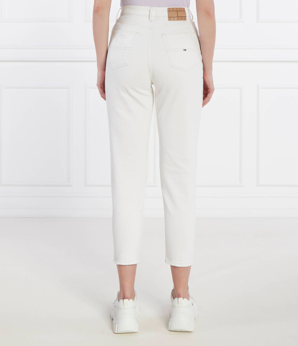 Джинсы MOM JEAN Tommy Jeans - белый(DW0DW17618)