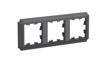 Рамка 3-м AtlasDesign Antique универс. базальт SE ATN101403