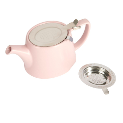 Kitchen Craft Чайник с заварником 750 мл розовый