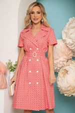 Платье "Летний мотив" (коралл) П3618 LT Collection (Акция)
