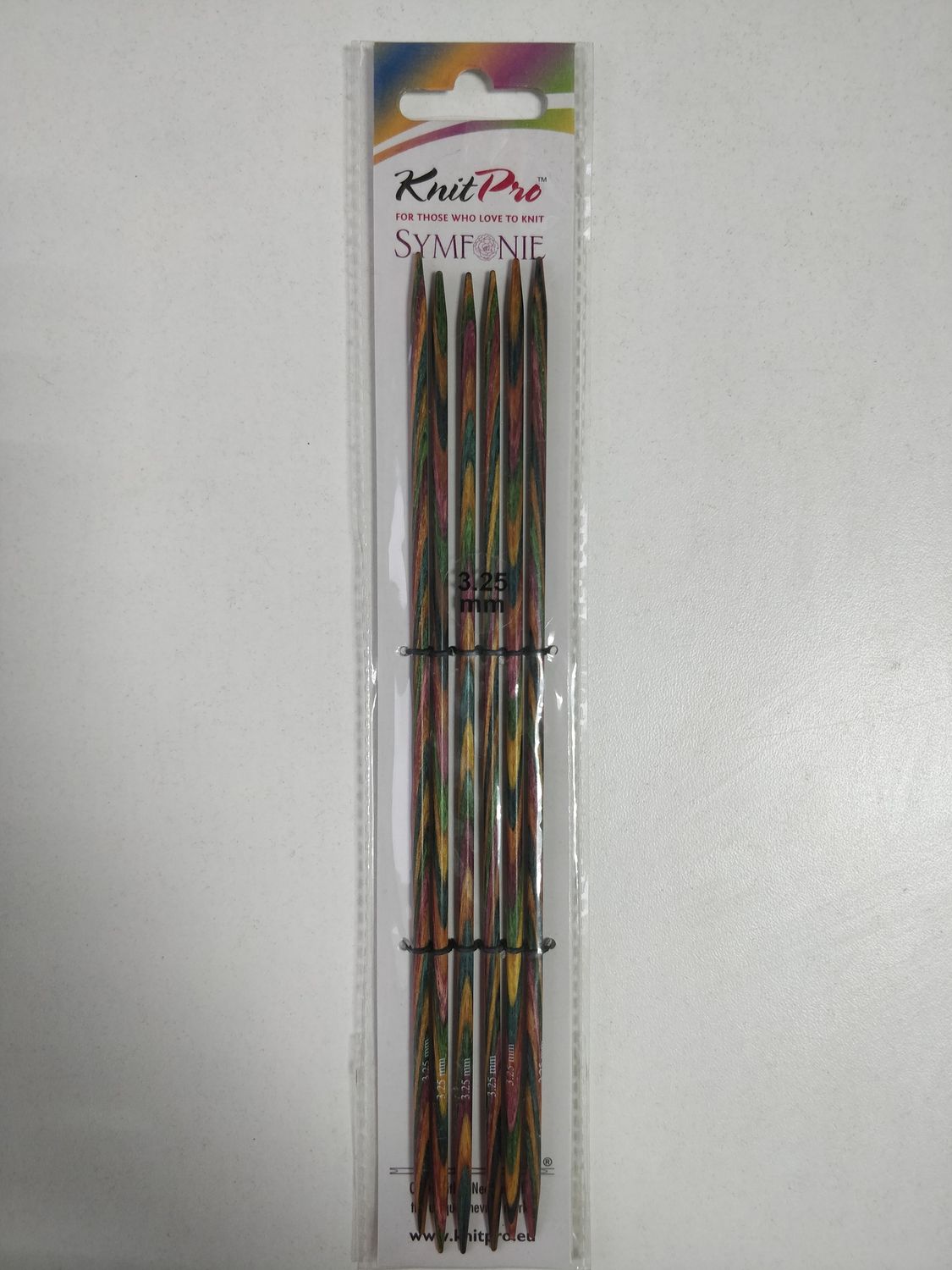 Knit Pro Symfonie чулочные спицы, размеры в ассортименте