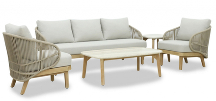 Столик деревянный кофейный Tagliamento Mali, натуральный