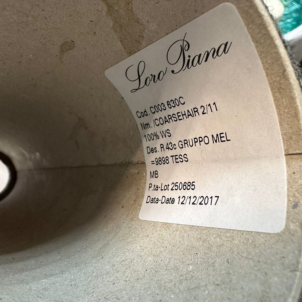 COARSEHAIR 100% кашемир Loro Piana 550м/100 гр серый.