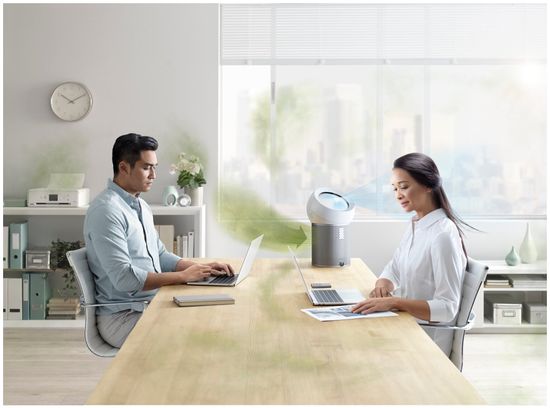 Очиститель воздуха Dyson Pure Cool Me персональный, белый/серебристый