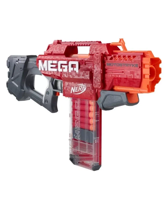 Бластер Нерф Мега Мотострайк E6474 детский пистолет