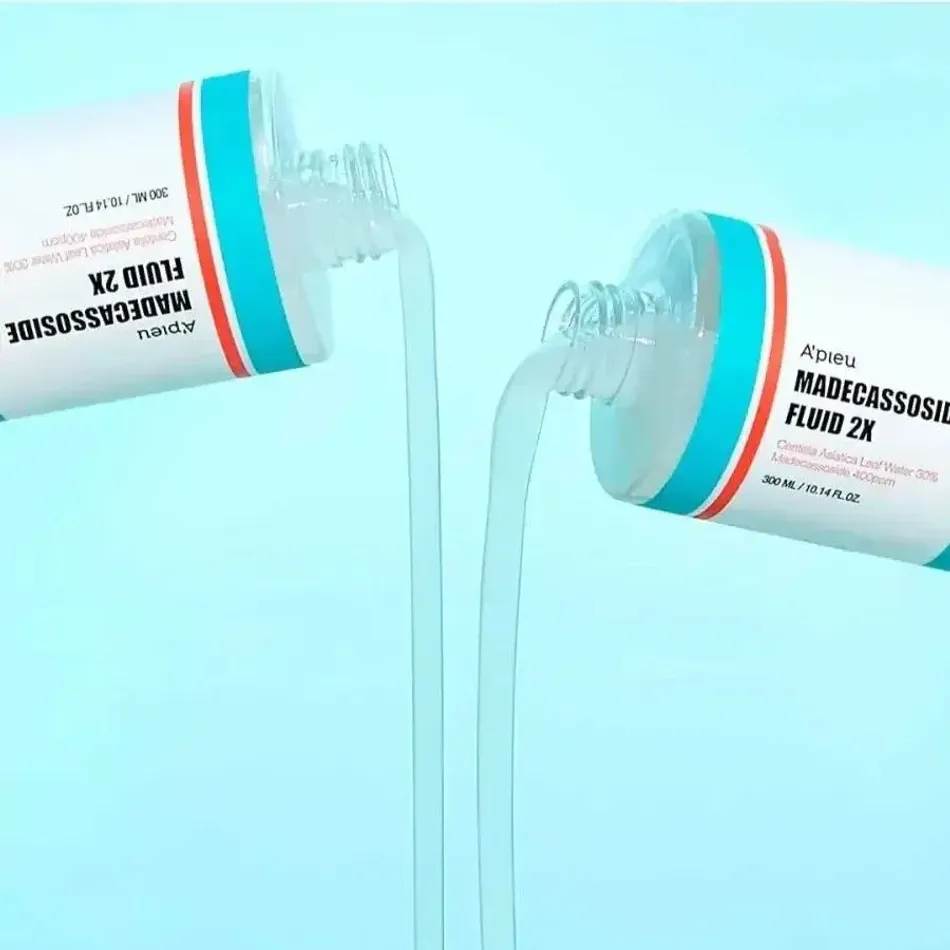 Успокаивающий флюид-тонер Madecassoside Fluid 2x, 300 мл