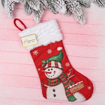 Носок новогодний "Снеговик" 19*34 см