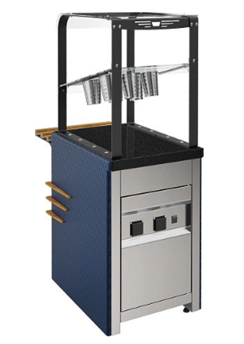 Прилавок нейтральный REFETTORIO Case RD10А