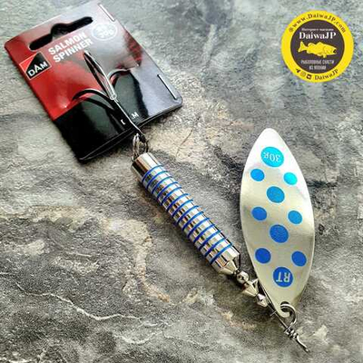 Блесна DAM SALMON SPINNER SILVER/BLUE 30g