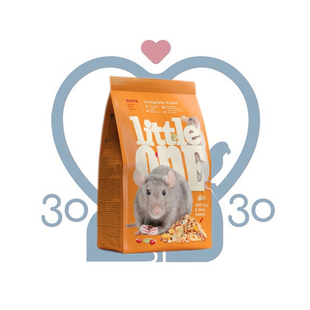 Little One Корм для крыс, 900 г