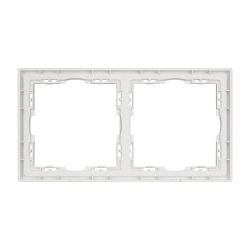 Рамка пластиковая FRM-NOBE-SFPL-2-IS (Arlight, Никель) 059457