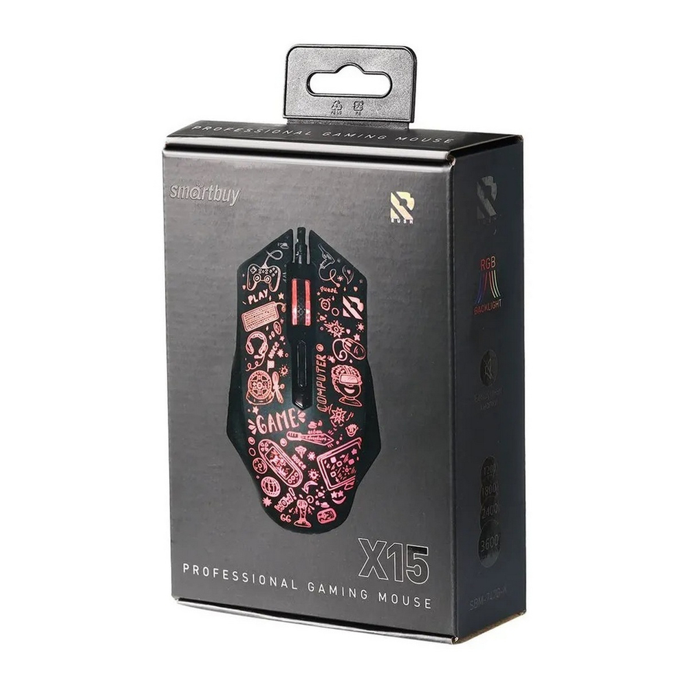 Мышь игровая Smartbuy X15 SBM-745G-K