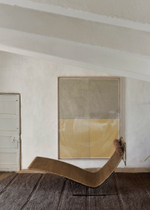 Шерстяной стираемый ковер Lorena Canals Steppe Sheep Brown L (170 x 240 см)