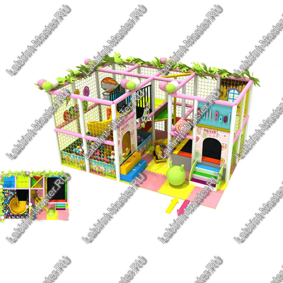 Детский игровой лабиринт "Винтовые приключения"