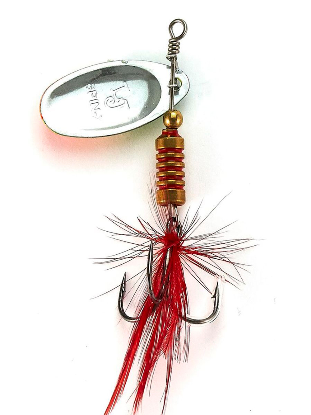 Блесна вращающаяся Lucky John SPIN X ROUND 01 3,5г FT (5шт. в упк.)