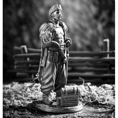 Оловянная фигурка Кошевой атаман