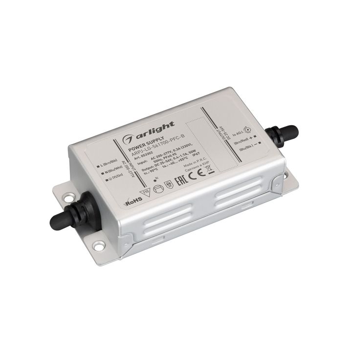 Блок питания ARPJ-LG-561700-PFC-B (50W, 25-56V, 0.4-1.7A) Arlight 053302