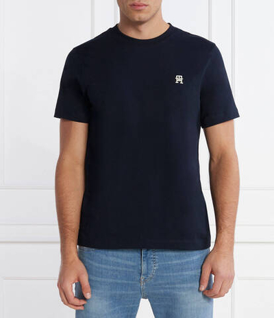 Футболка MONOGRAM IMD TEE Tommy Hilfiger - темно-синий(MW0MW33987)