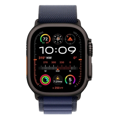 Умные часы Apple Watch Ultra 2 49мм GPS+Cellular Black Titanium Case/Navy Alpine Loop