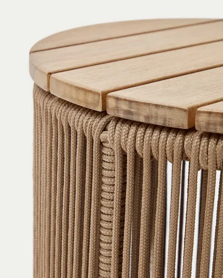 Журнальный столик Dandara Ø40х52 см бежевый