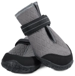 Ботинки для собак серые, размер L, 60х55х50мм (уп.4 шт.) Триол