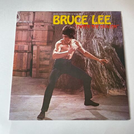 Винтажная виниловая пластинка LP Брюс Ли, Выход Дракона, Lalo Schifrin, Bruce Lee Soundtrack Enter The Dragon (Japan 1975) (No Obi)