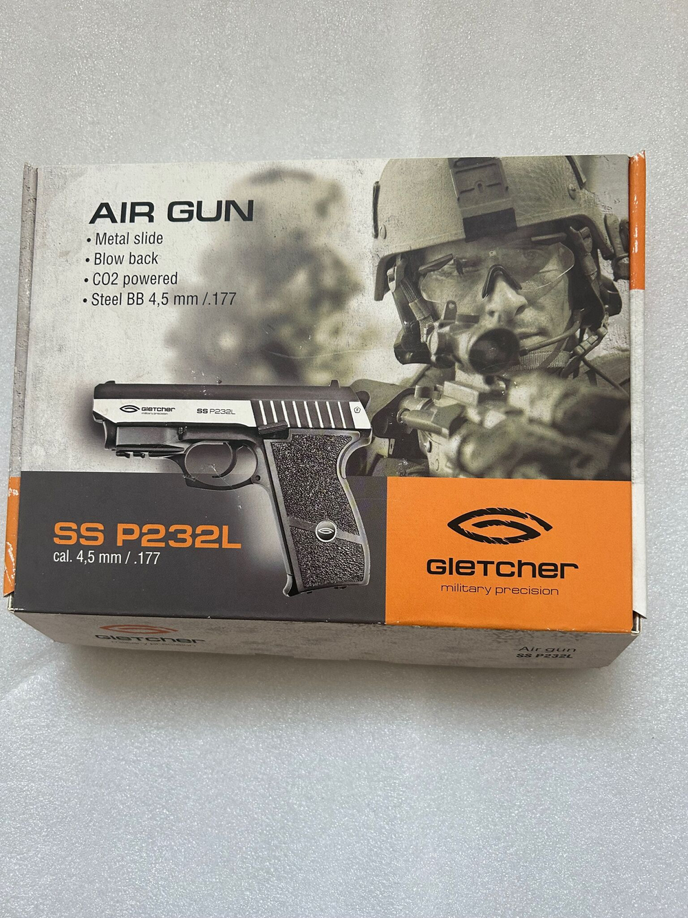 Пистолет пневматический SS P232L