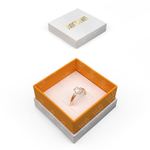 Футляр картонный с прослойкой «Степ» 60x60x36 мм.