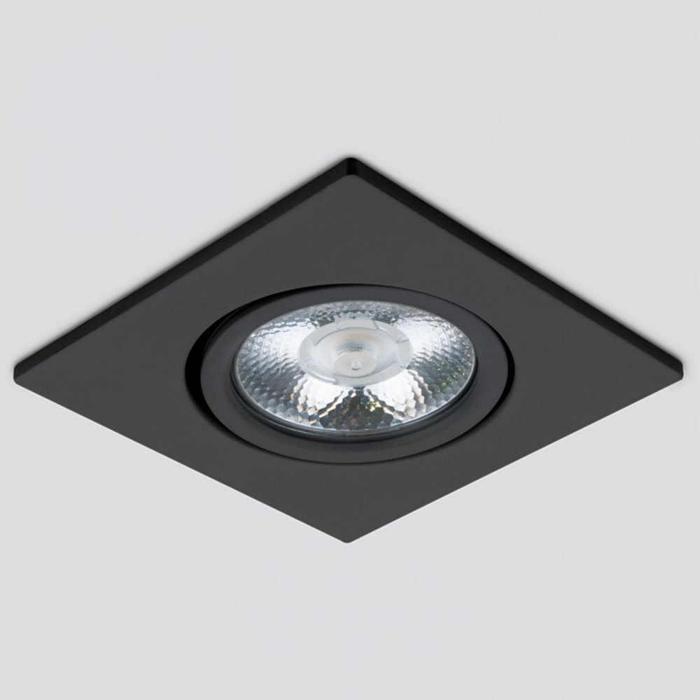 Встраиваемый светильник Elektrostandard 15273/LED черный
