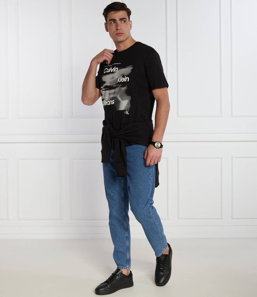 Футболка CALVIN KLEIN JEANS - черный(J30J325184)
