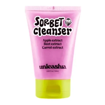 Unleashia Очищающая пенка 3-в-1 с AHA, BHA, витамином C - ABC Sorbet Facial Cleanser, 120мл.