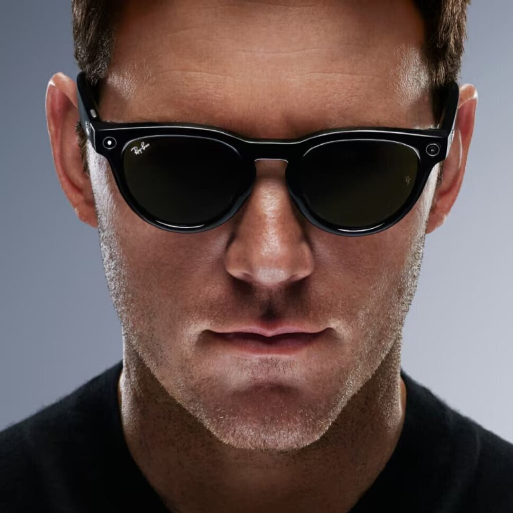 Ray-Ban Meta Headliner ( Цвет оправы - черный, цвет линз - сапфировый )