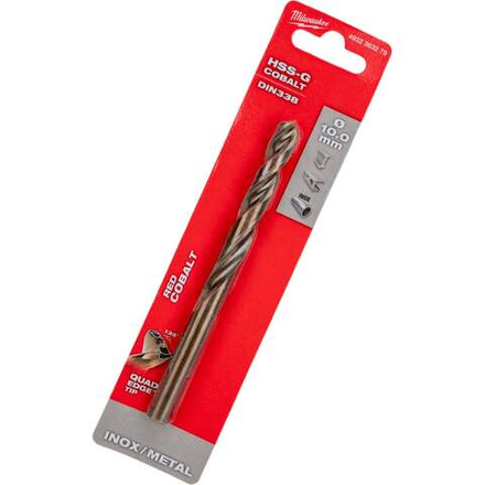 Сверло по металлу HSS-Co (10.0 мм, 1 шт.) Milwaukee 4932363279