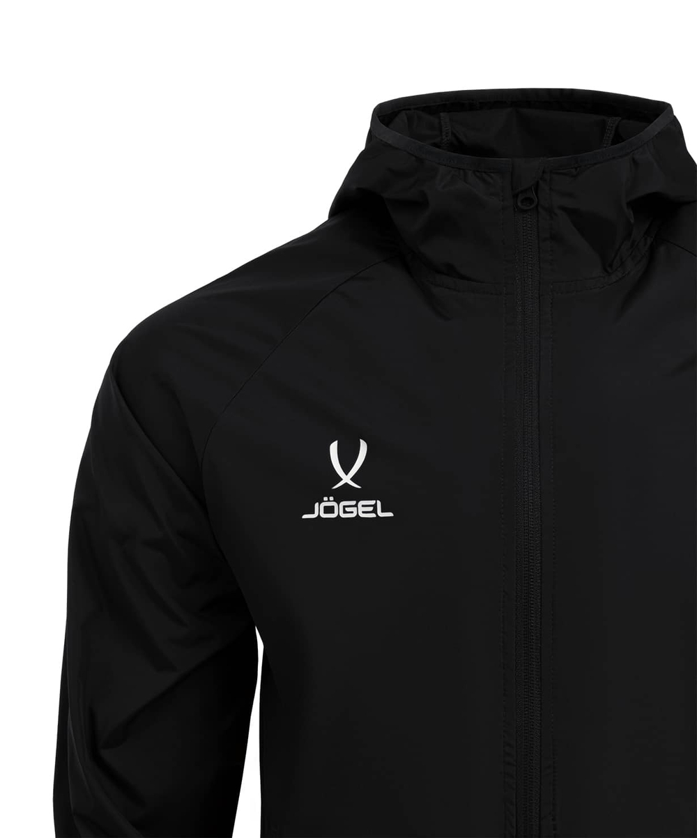 Куртка ветрозащитная CAMP Rain Jacket, черный, детский