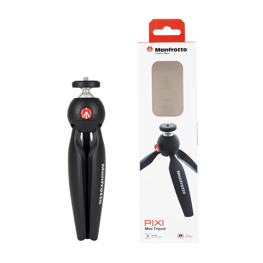 Штатив Manfrotto MTPIXIMII-B Pixi Mini Tripod черный (Made in Italy)