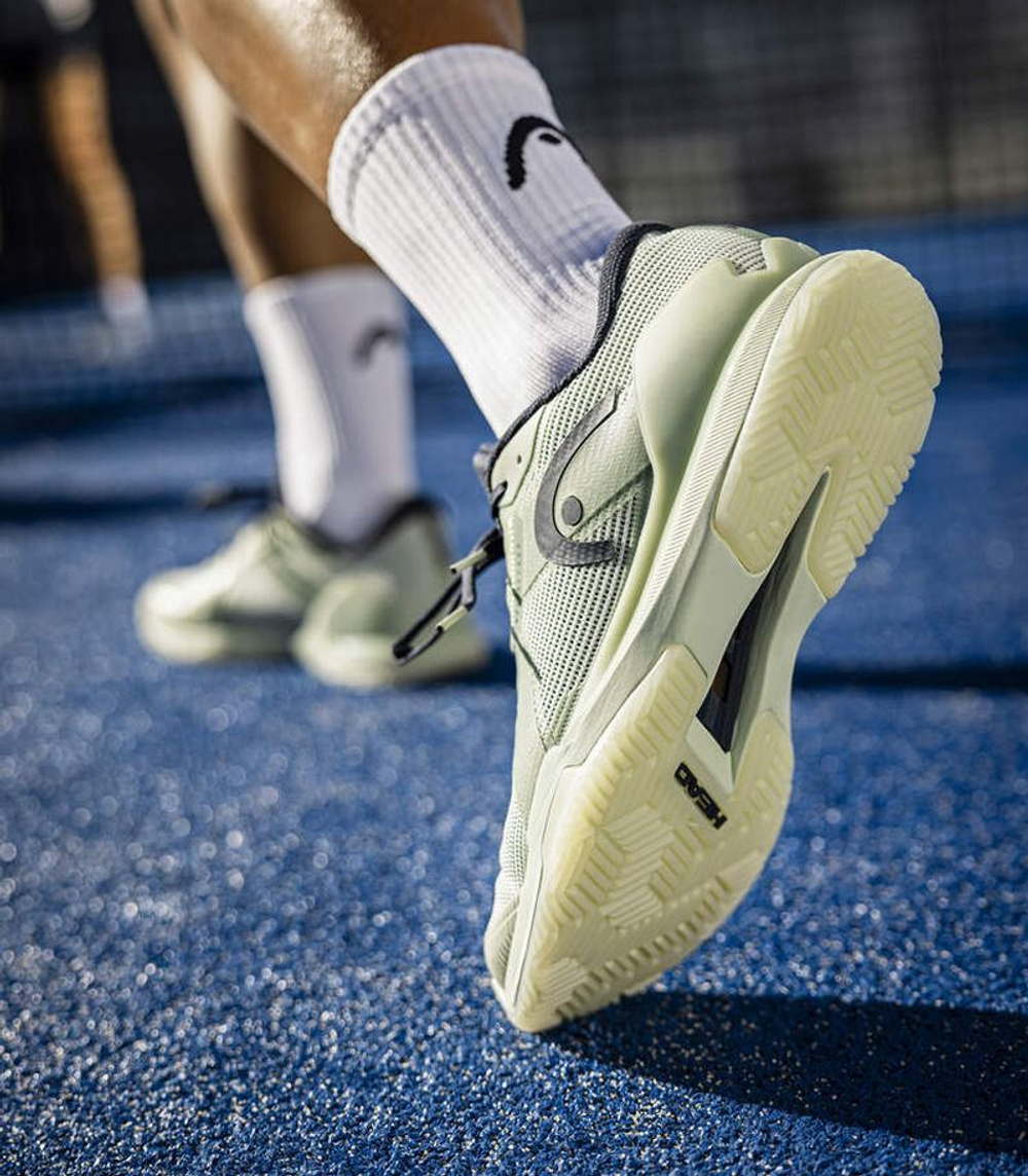 Женские кроссовки для Падел Head Sprint Pro 4.0 Padel - cantaloupe green/blueberry