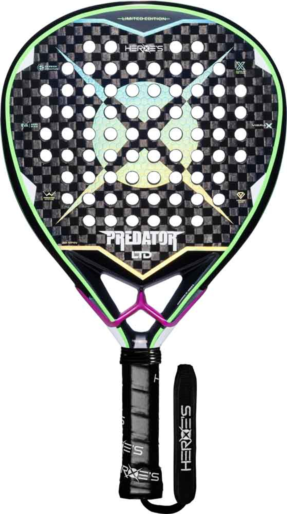 Ракетка для падел Heroe’s PD 2026 PREDATOR LTD (HRS53319)