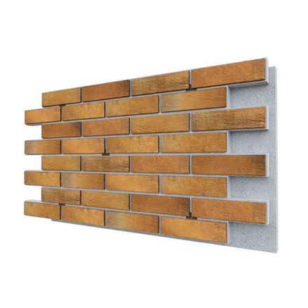 Негорючая термопанель ППС PRO Cerrad Loft Brick Curry 0,612 м², 1020x600 мм