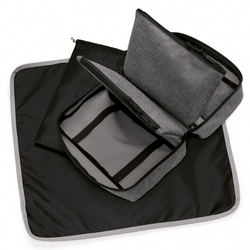 Сумка-органайзер babycase twist silver