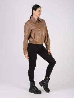 Кожаная куртка демисезонная
