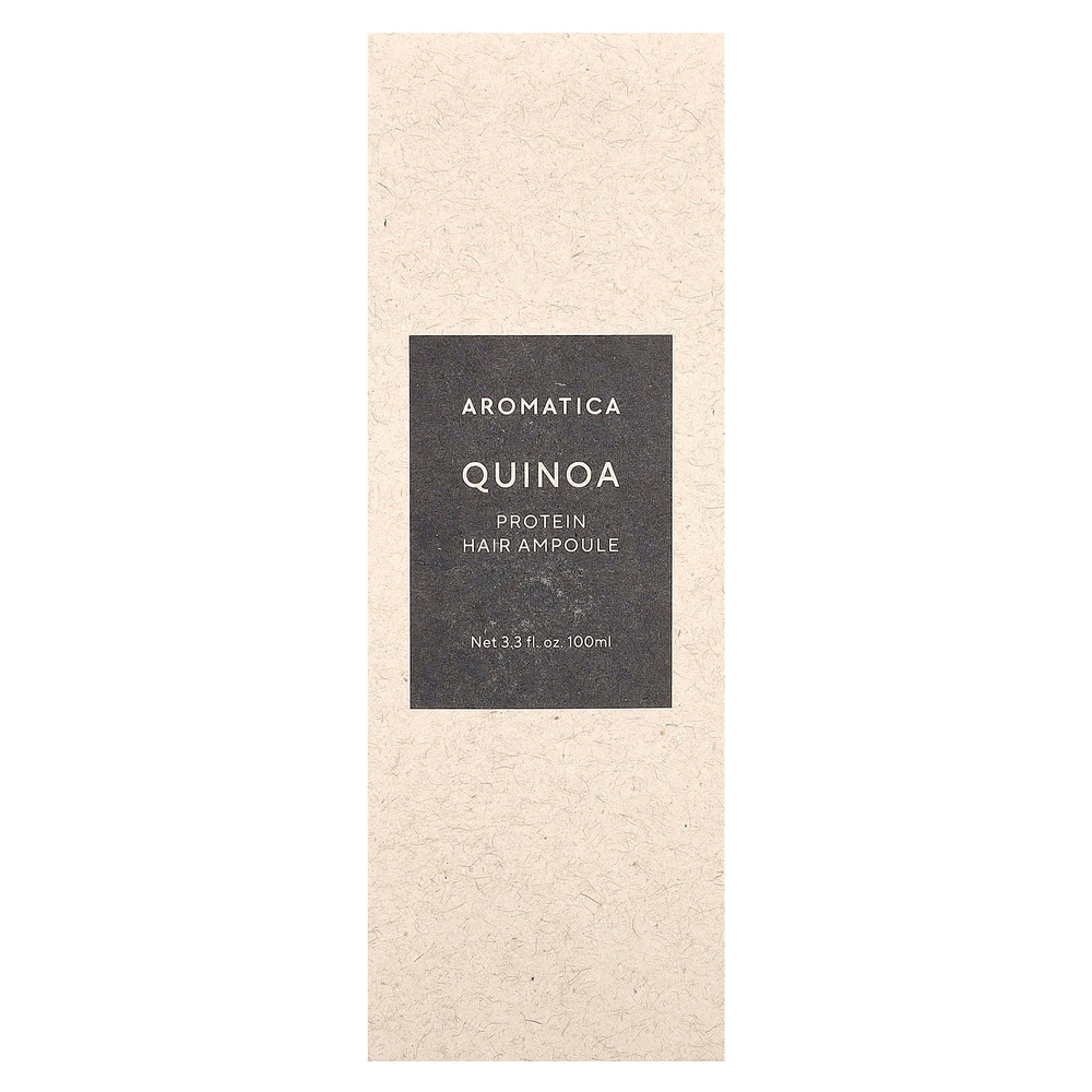 Aromatica, Ампула для волос с протеином из киноа, 100 мл (3,3 жидк. унц.)